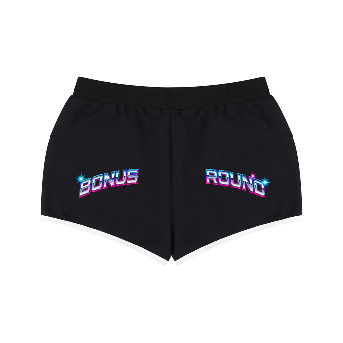 Women's Retro Contrast Binding Shorts